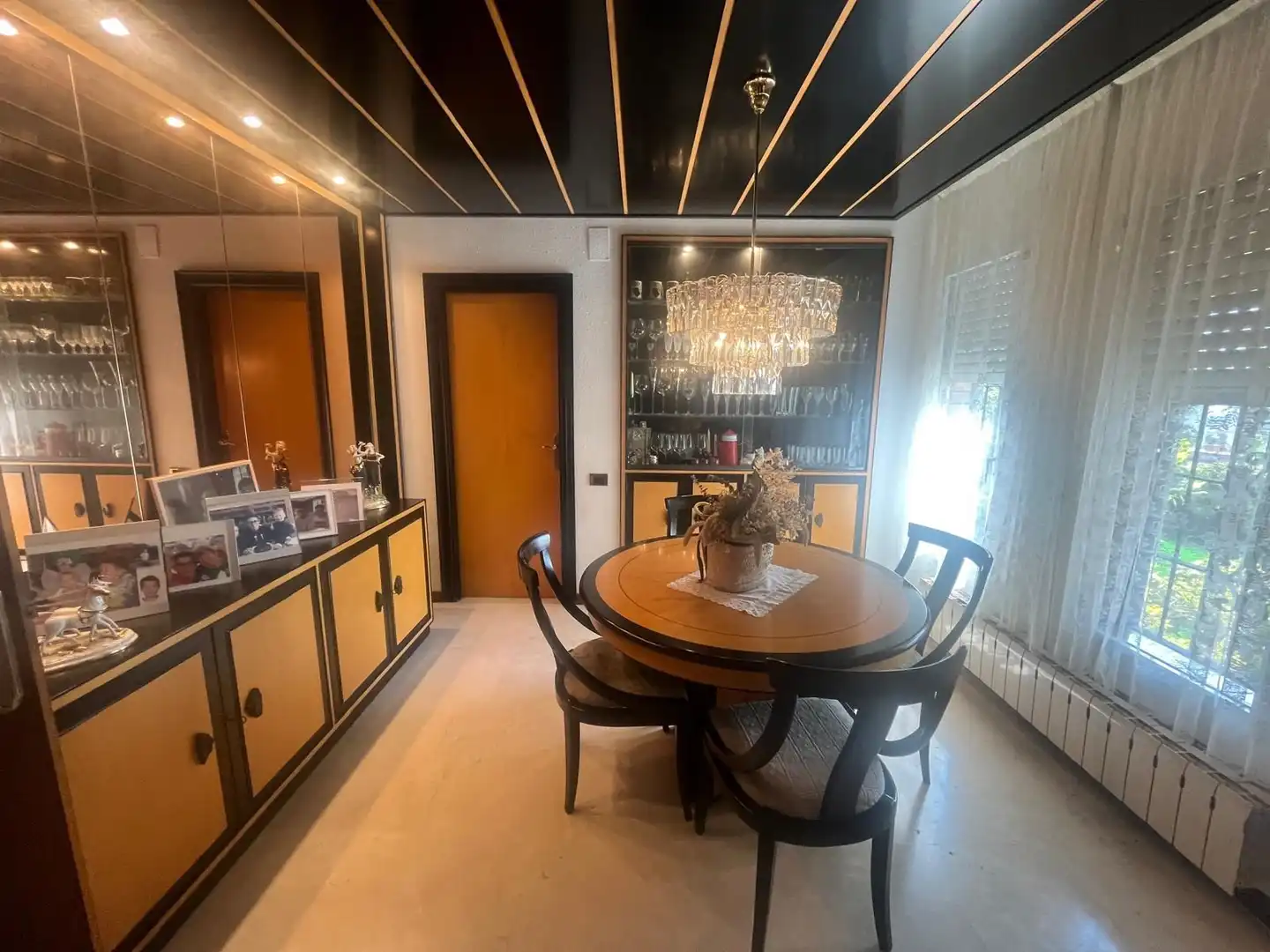 Dining room of Houses for sale in Teià  with Air Conditioner, Heating and Terrace