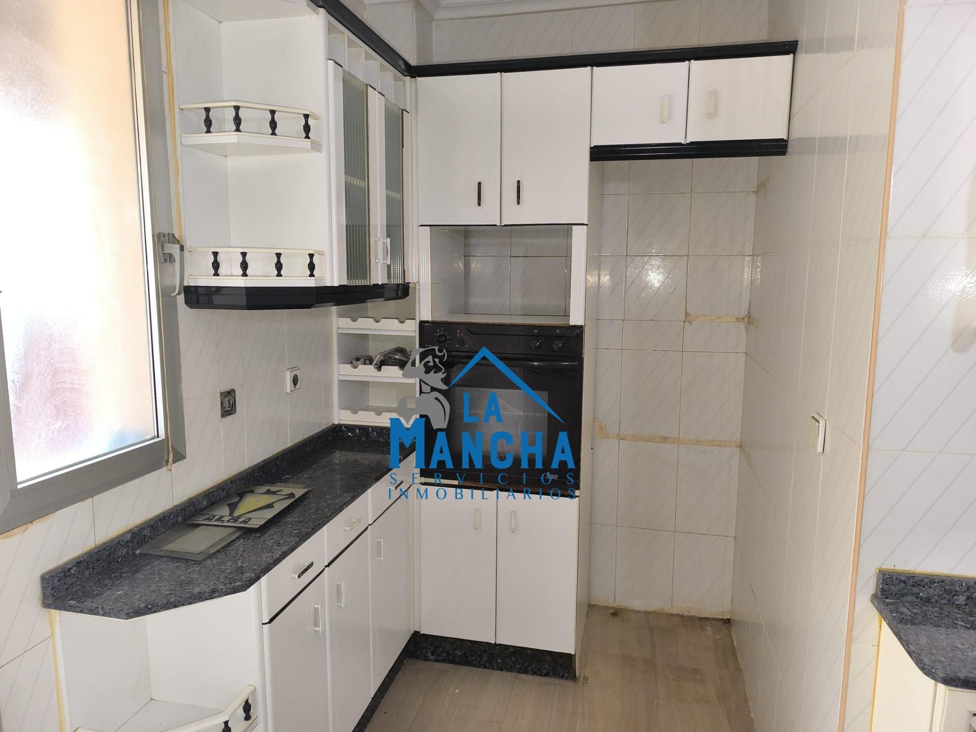 Kitchen of Flat for sale in  Albacete Capital  with Heating and Balcony