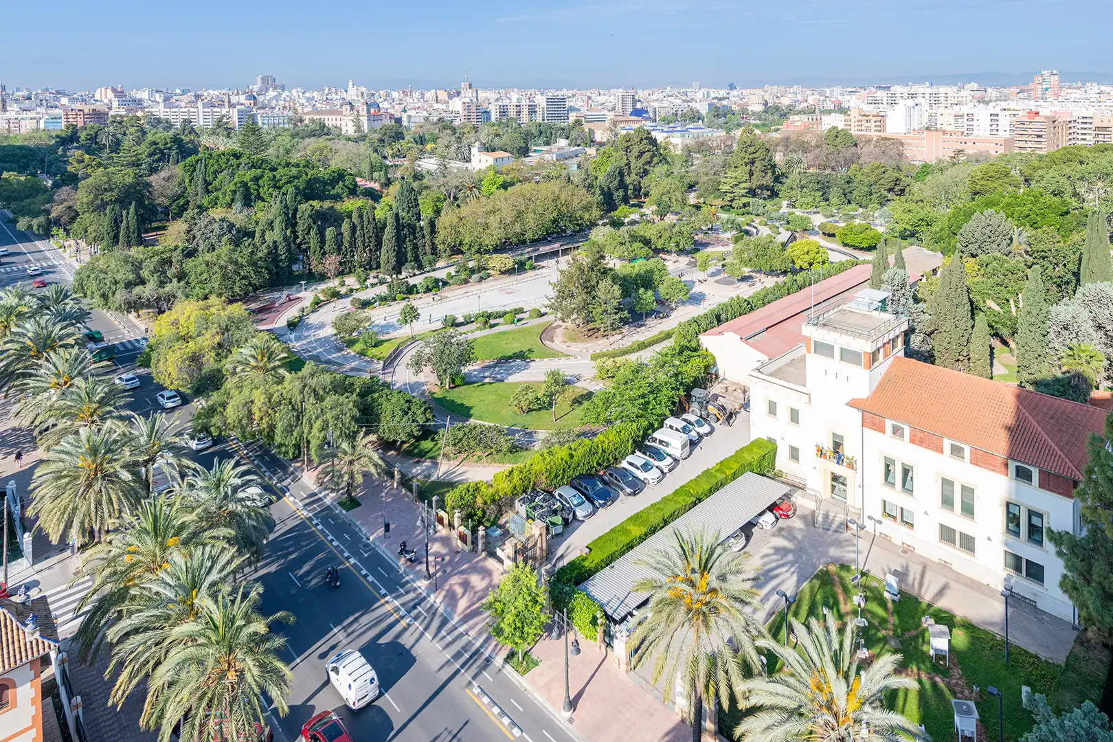 Vista exterior de Pis de lloguer en Valencia amb Aire condicionat, Calefacció i Jardí privat