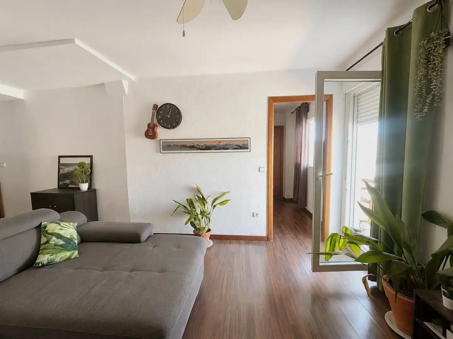 Sala d'estar de Àtic en venda en Zuera amb Aire condicionat, Calefacció i Terrassa