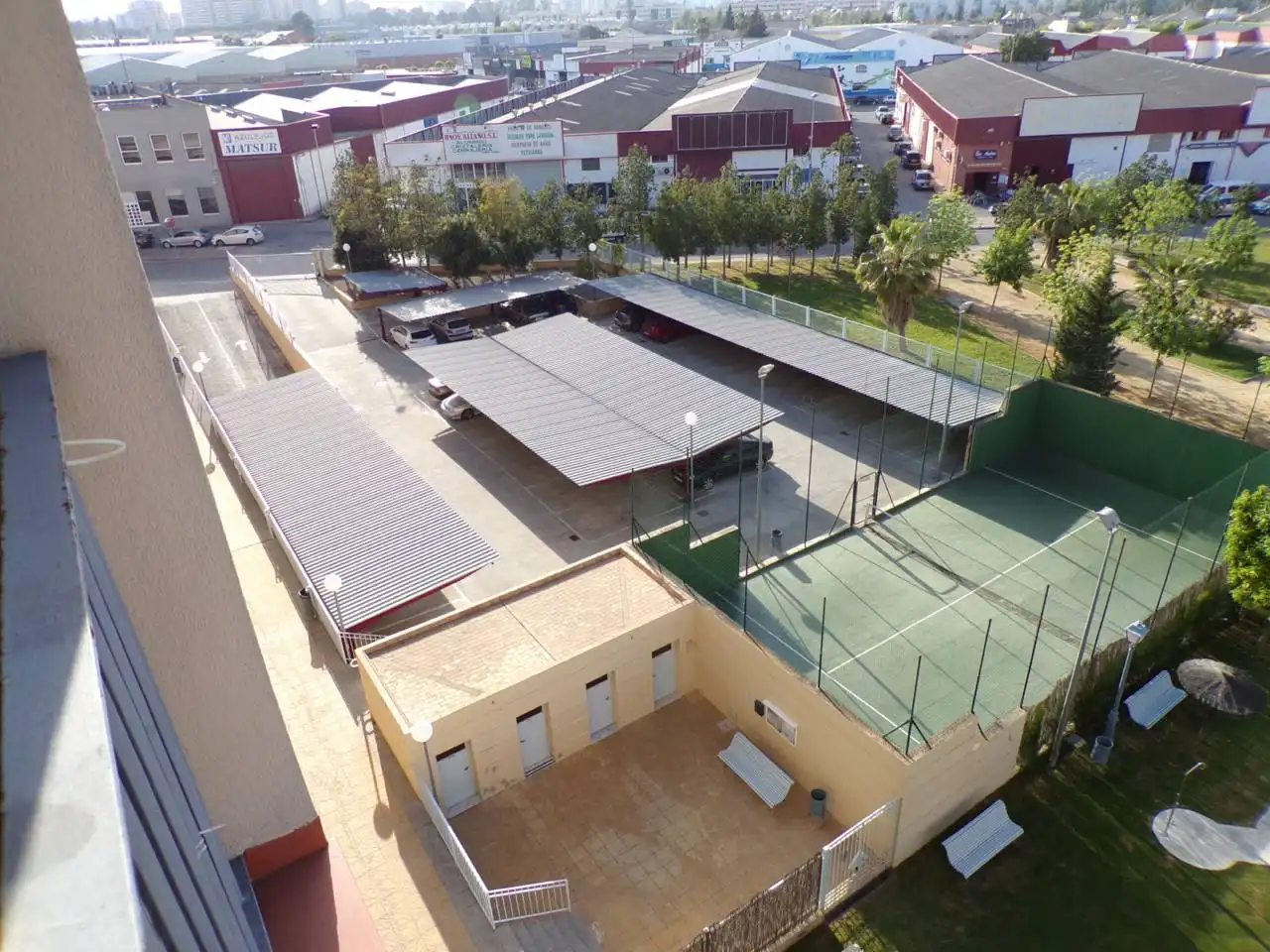 Parking de Piso de alquiler en Jerez de la Frontera con Aire acondicionado, Terraza y Amueblado