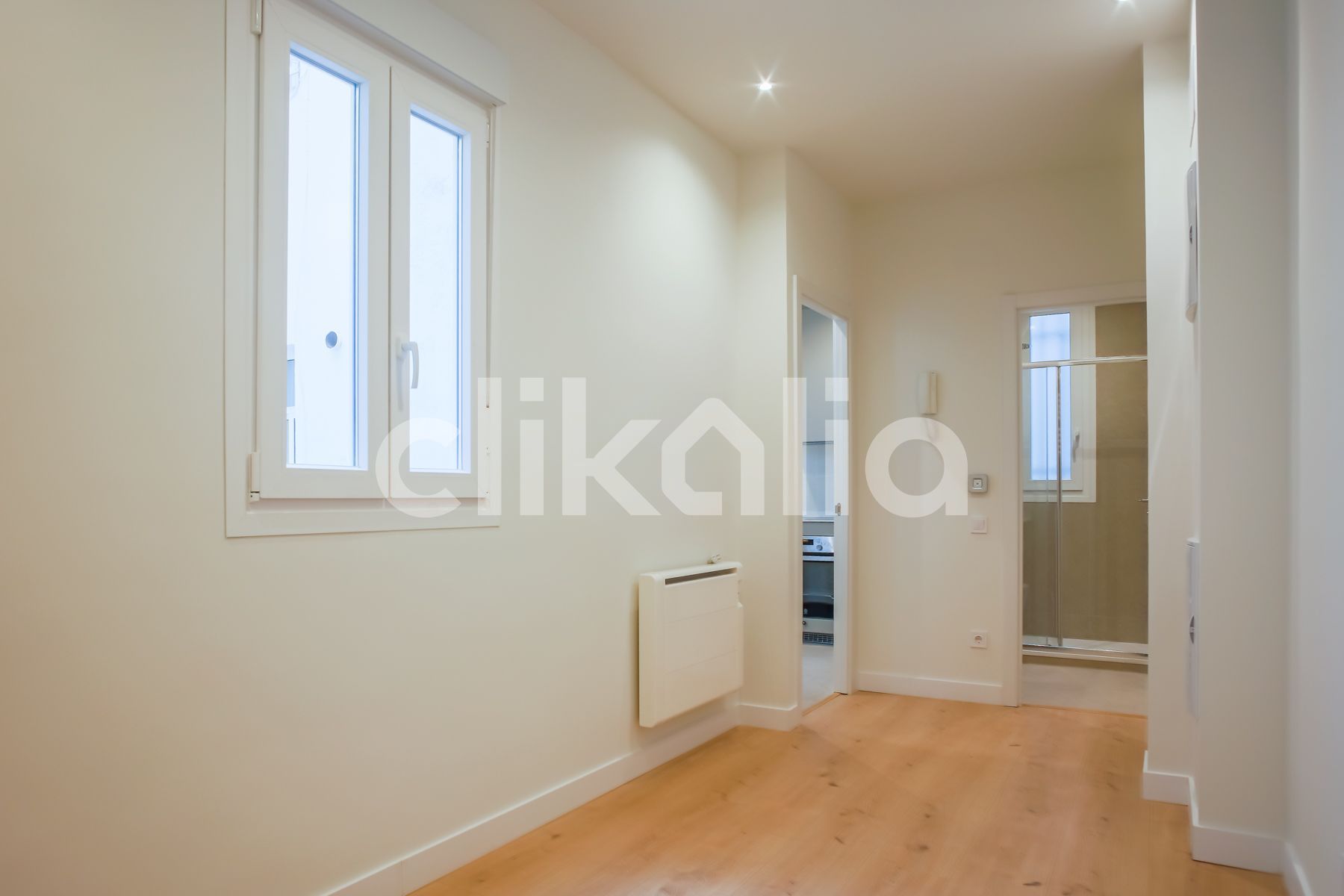 Bedroom of Flat for sale in  Madrid Capital  with Heating