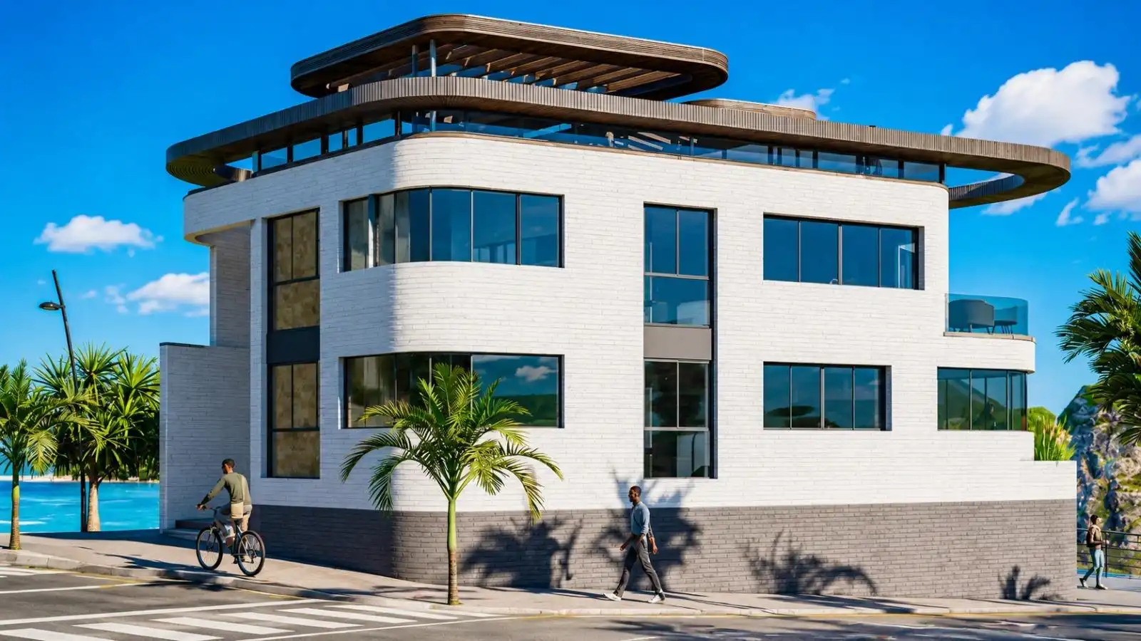Vista exterior de Apartamento en venta en Adeje con Trastero y Amueblado