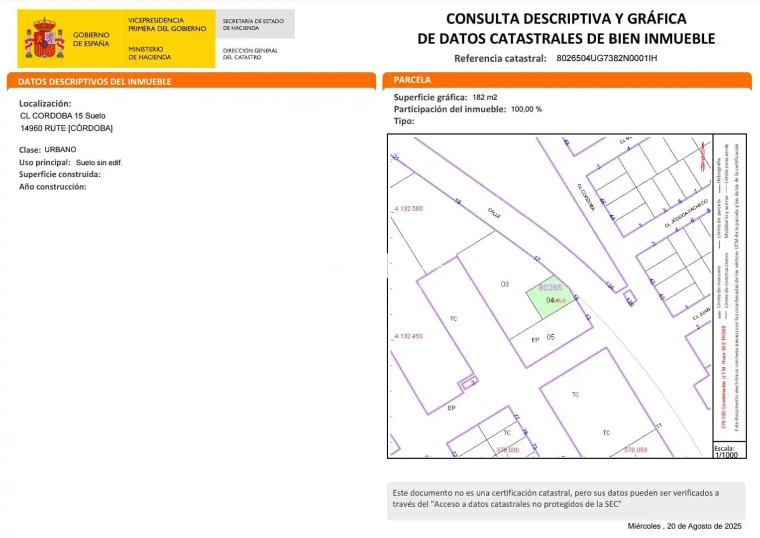Rustikales Grundstück zum Verkauf in Córdoba, imagen 7