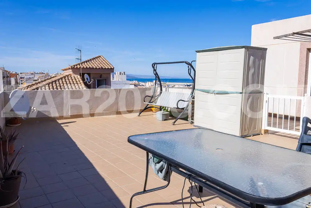 Terraza de Ático en venta en Garrucha con Aire acondicionado, Calefacción y Terraza