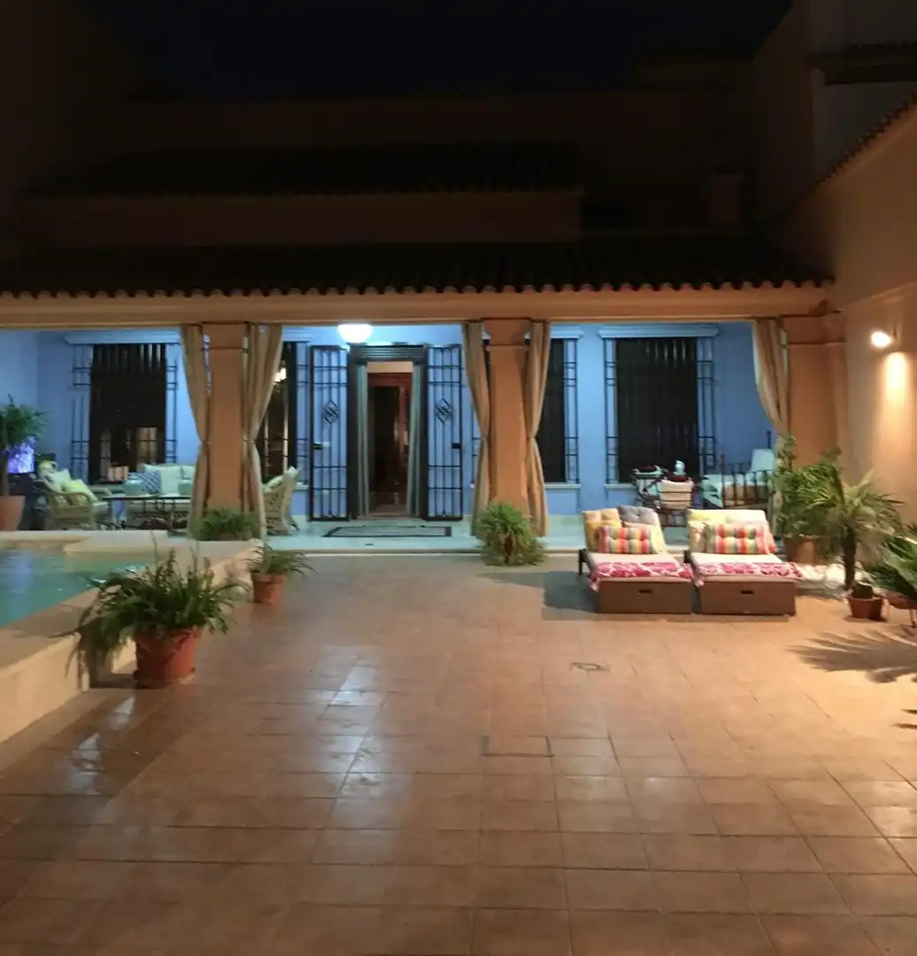 Terraza de Casa o chalet en venta en Villanueva del Ariscal con Aire acondicionado, Jardín privado y Terraza