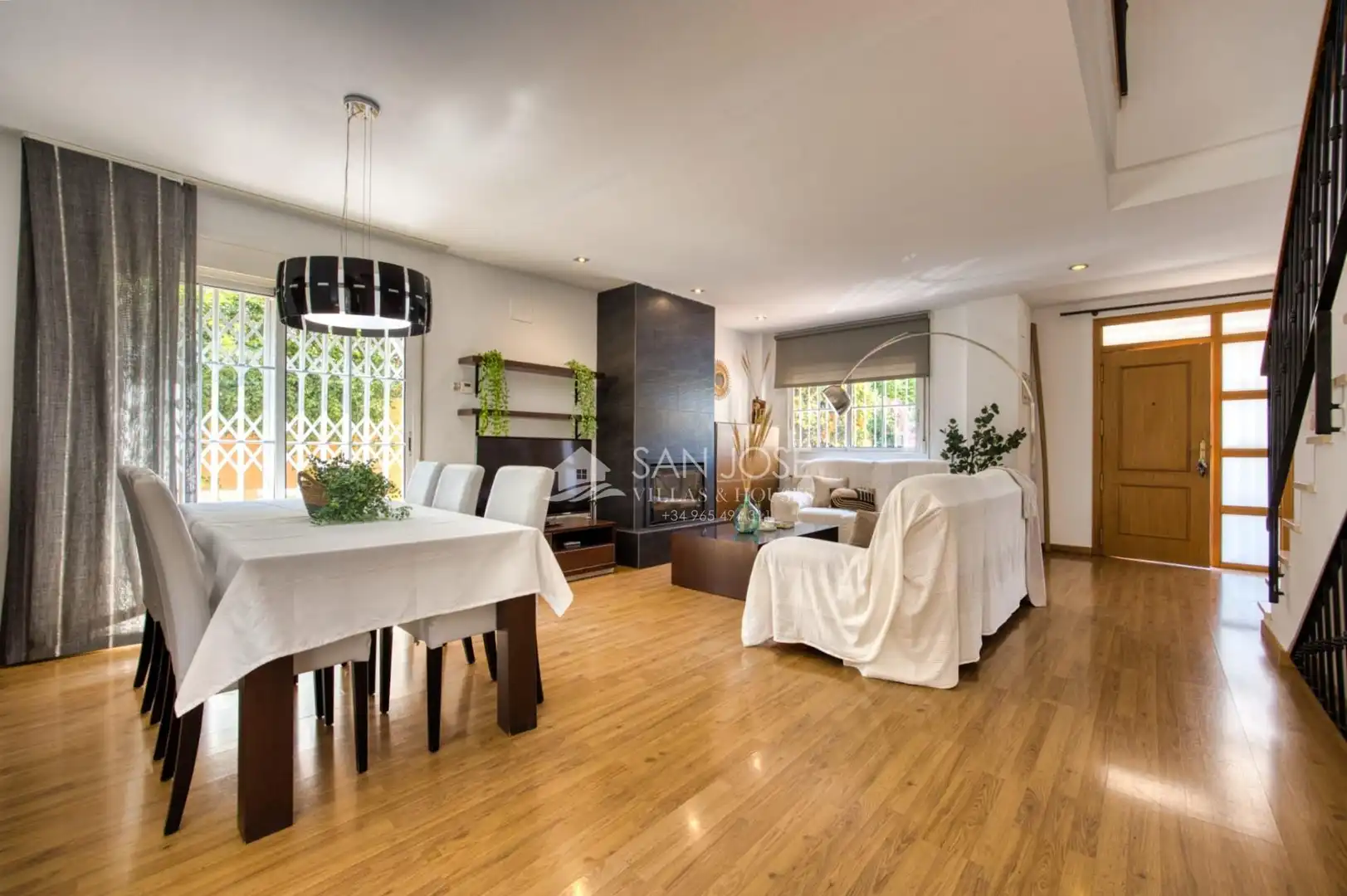 Living room of Houses for sale in Aspe  with Air Conditioner, Heating and Private garden