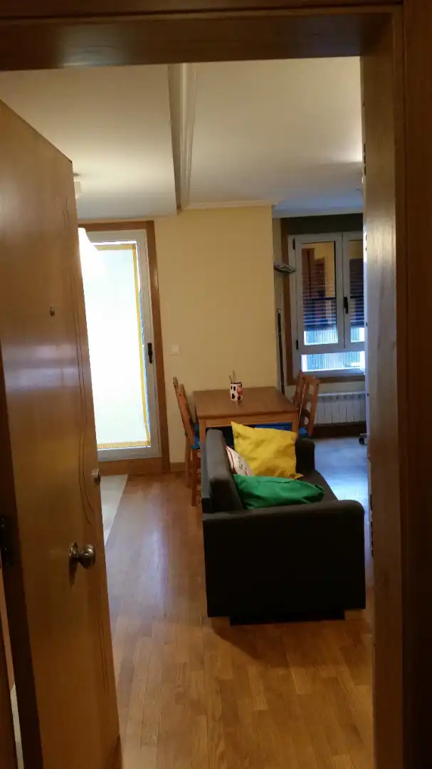 Sala de estar de Apartamento de alquiler en Culleredo con Calefacción, Parquet y Amueblado