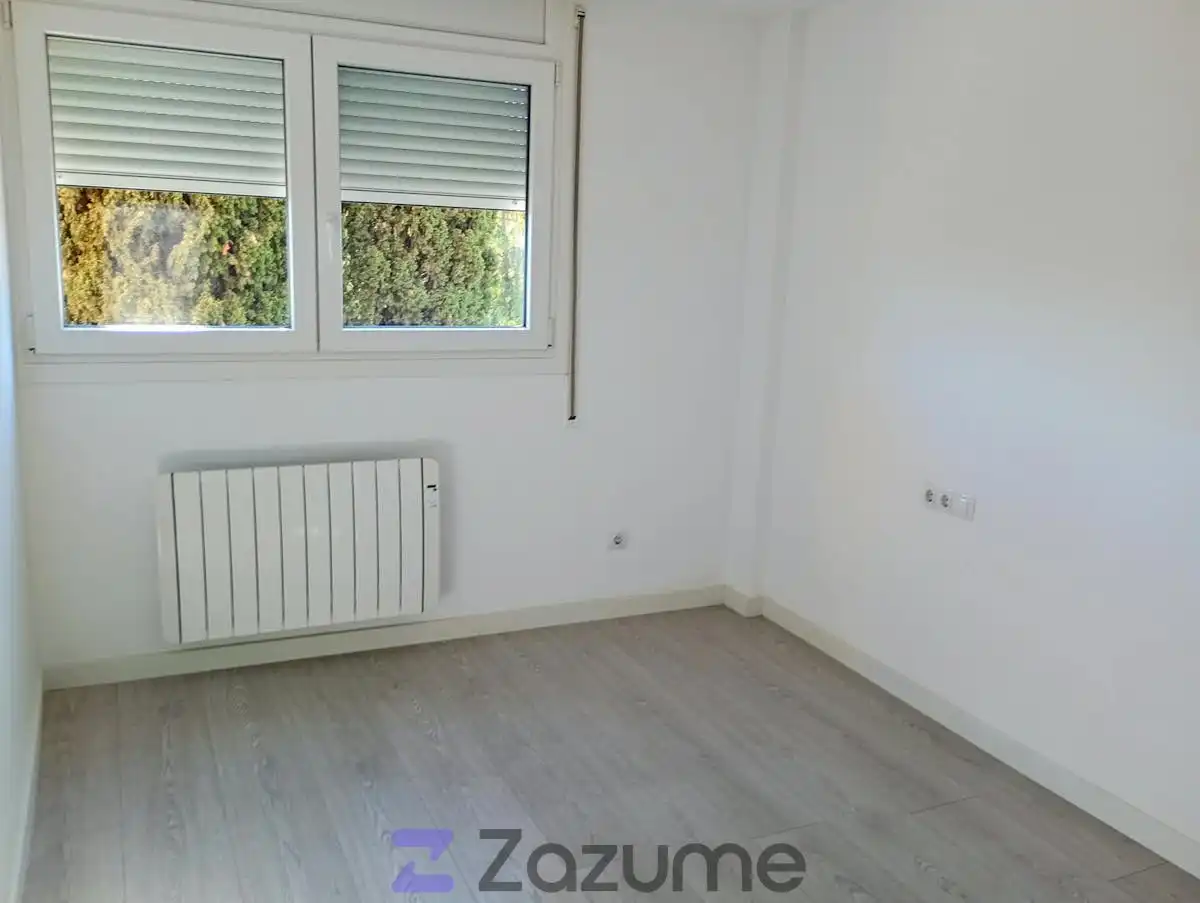 Schlafzimmer von Wohnungen zur Miete in Barcelona mit Klimaanlage, Heizung und Parkett