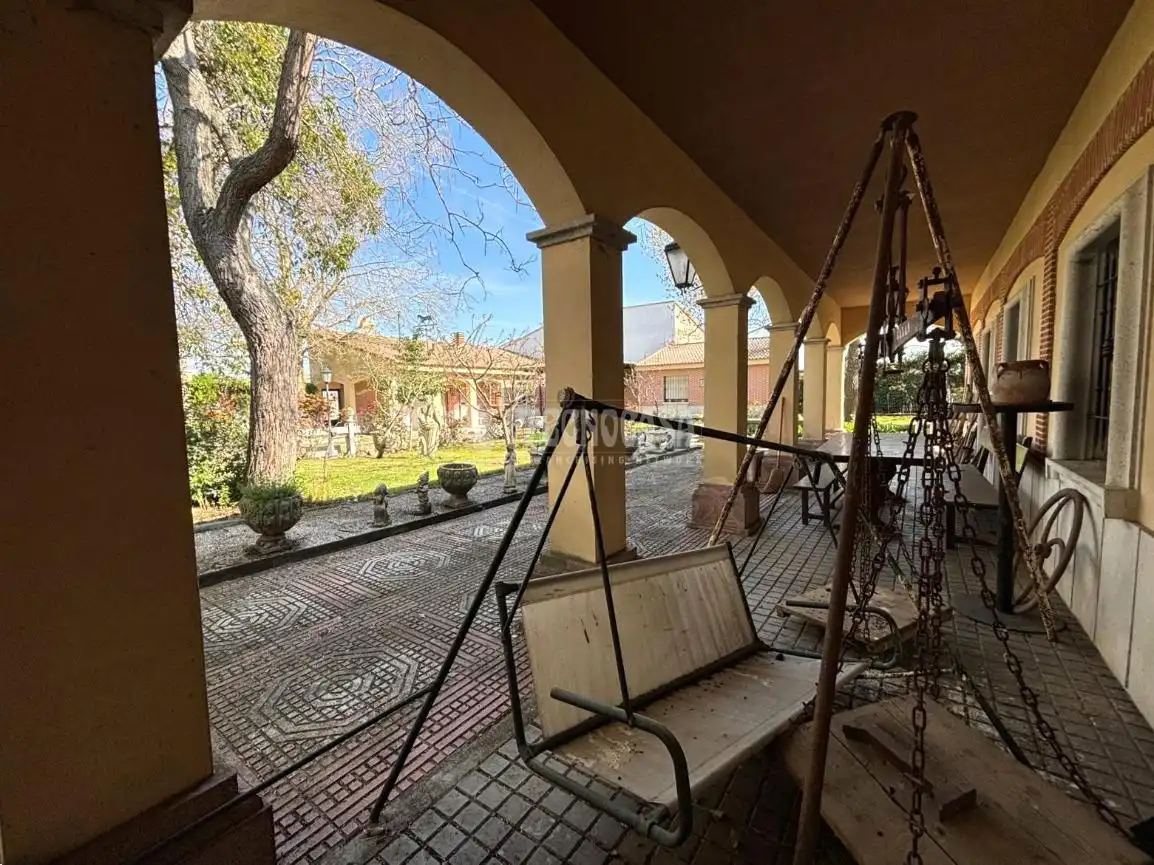 Jardín de Casa o chalet en venta en Nava del Rey