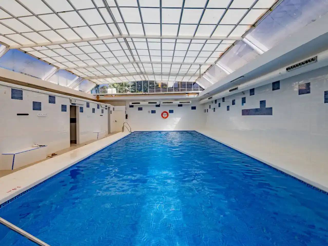 Swimming pool of Flat for sale in Vera  with Air Conditioner, Private garden and Parquet flooring