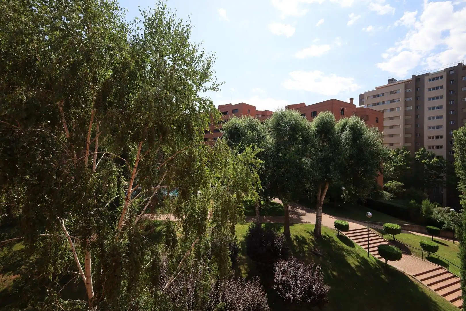Jardín de Piso de alquiler en Madrid con Calefacción, Jardín privado y Terraza