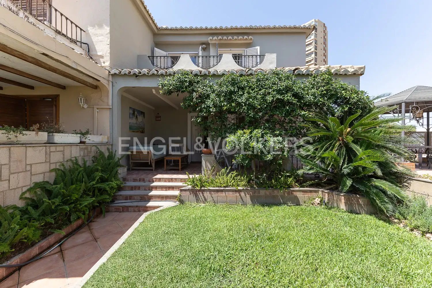 Exterior view of Houses for sale in El Puig de Santa Maria  with Air Conditioner, Heating and Private garden
