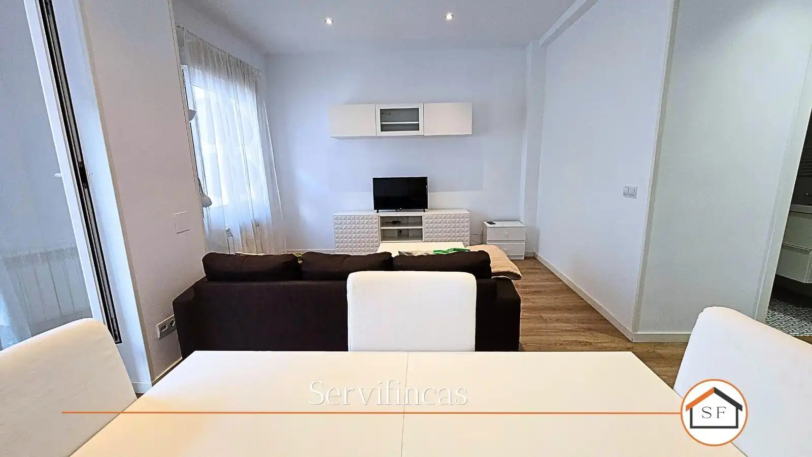 Living room of Flat for rent in Madrid  with Heating and Furnished