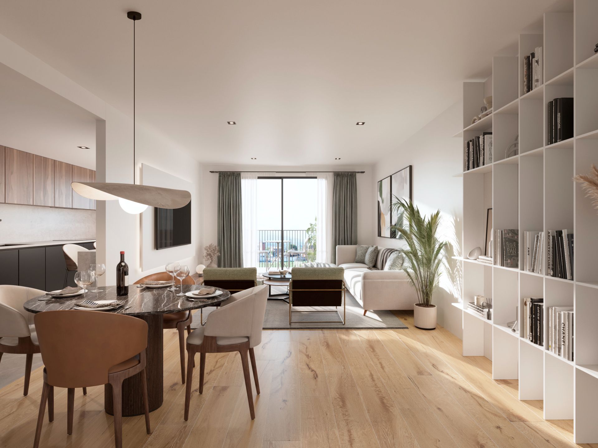 Living room of Duplex for sale in Cardedeu  with Air Conditioner, Heating and Parquet flooring