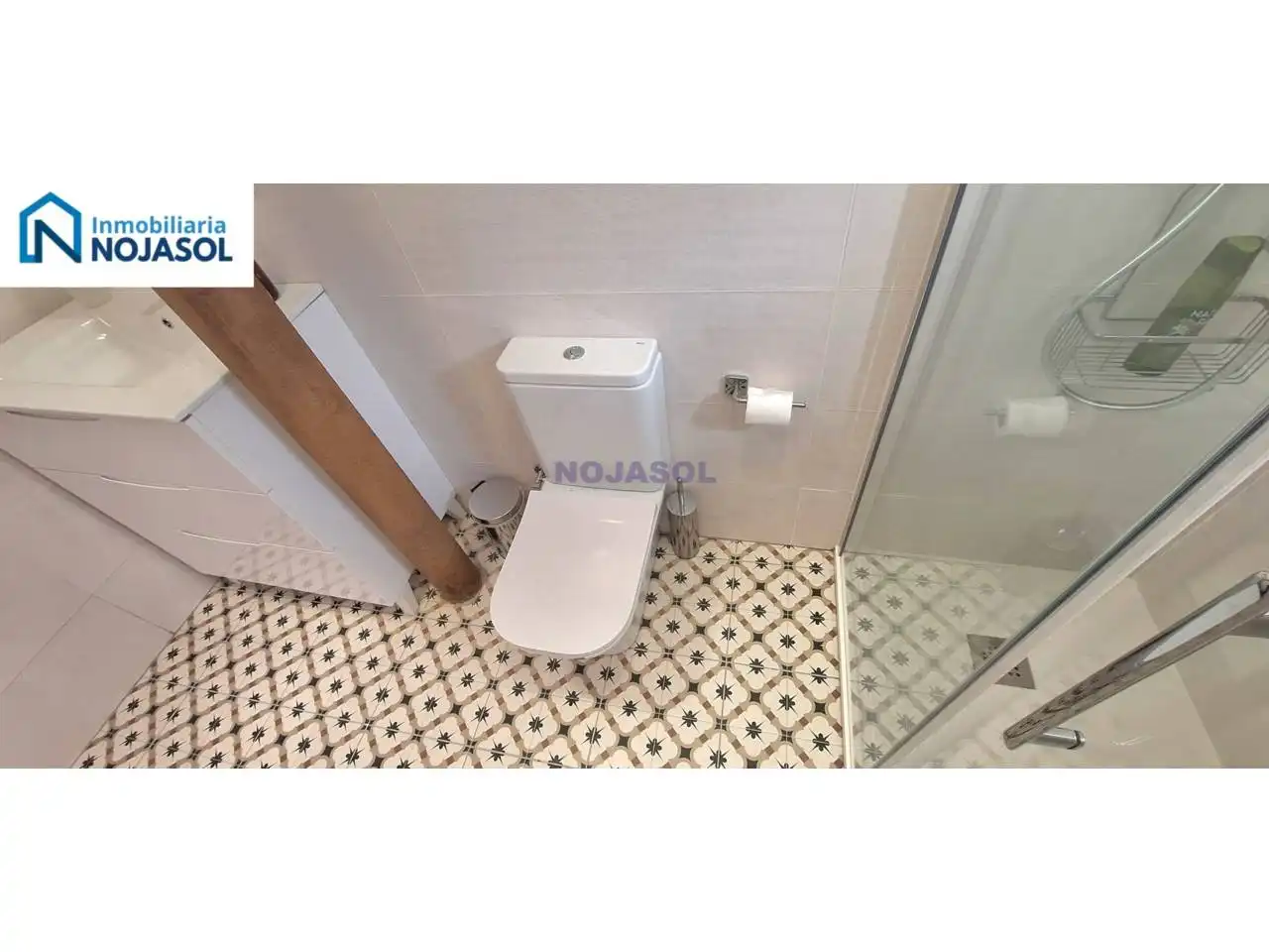 Baño de Apartamento de alquiler en Solórzano con Calefacción y Terraza
