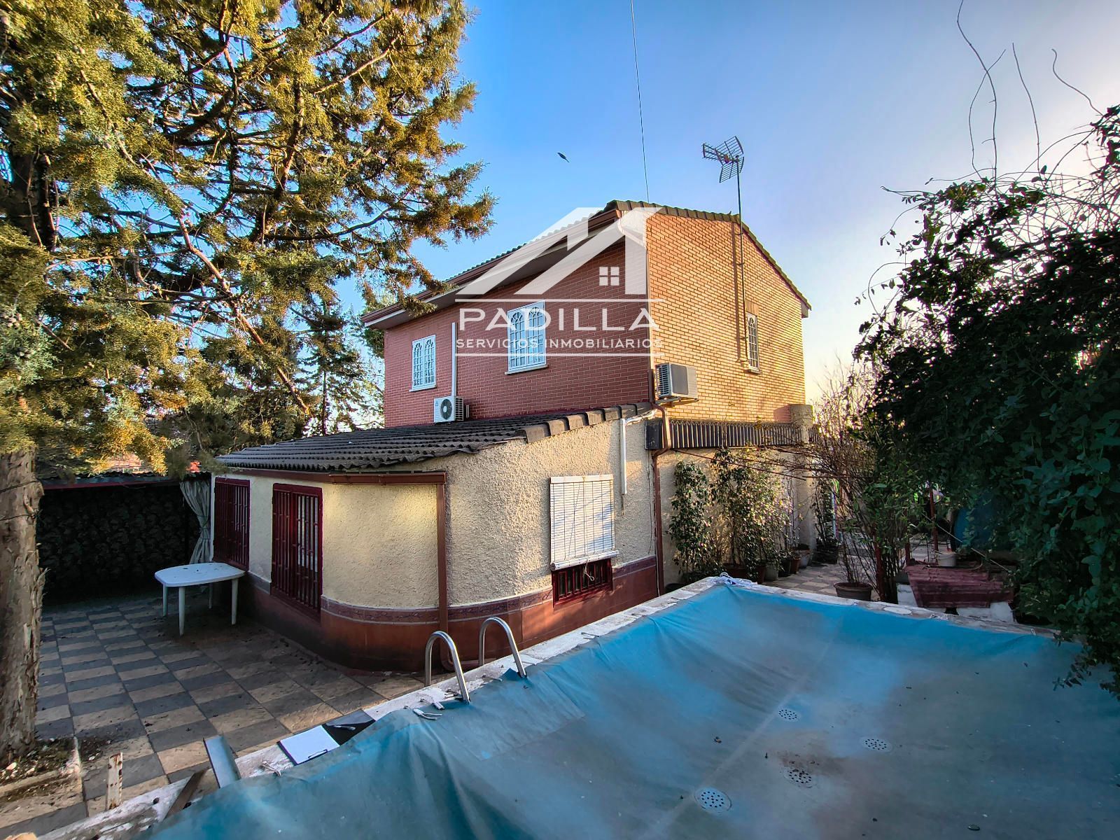 Garden of House or chalet for sale in Móstoles  with Heating, Storage room and Swimming Pool