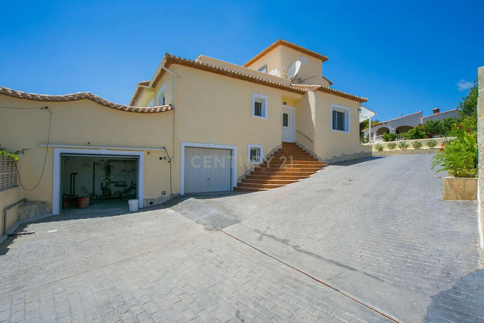 Vista exterior de Apartamento en venta en Calpe / Calp con Jardín privado, Trastero y Horno