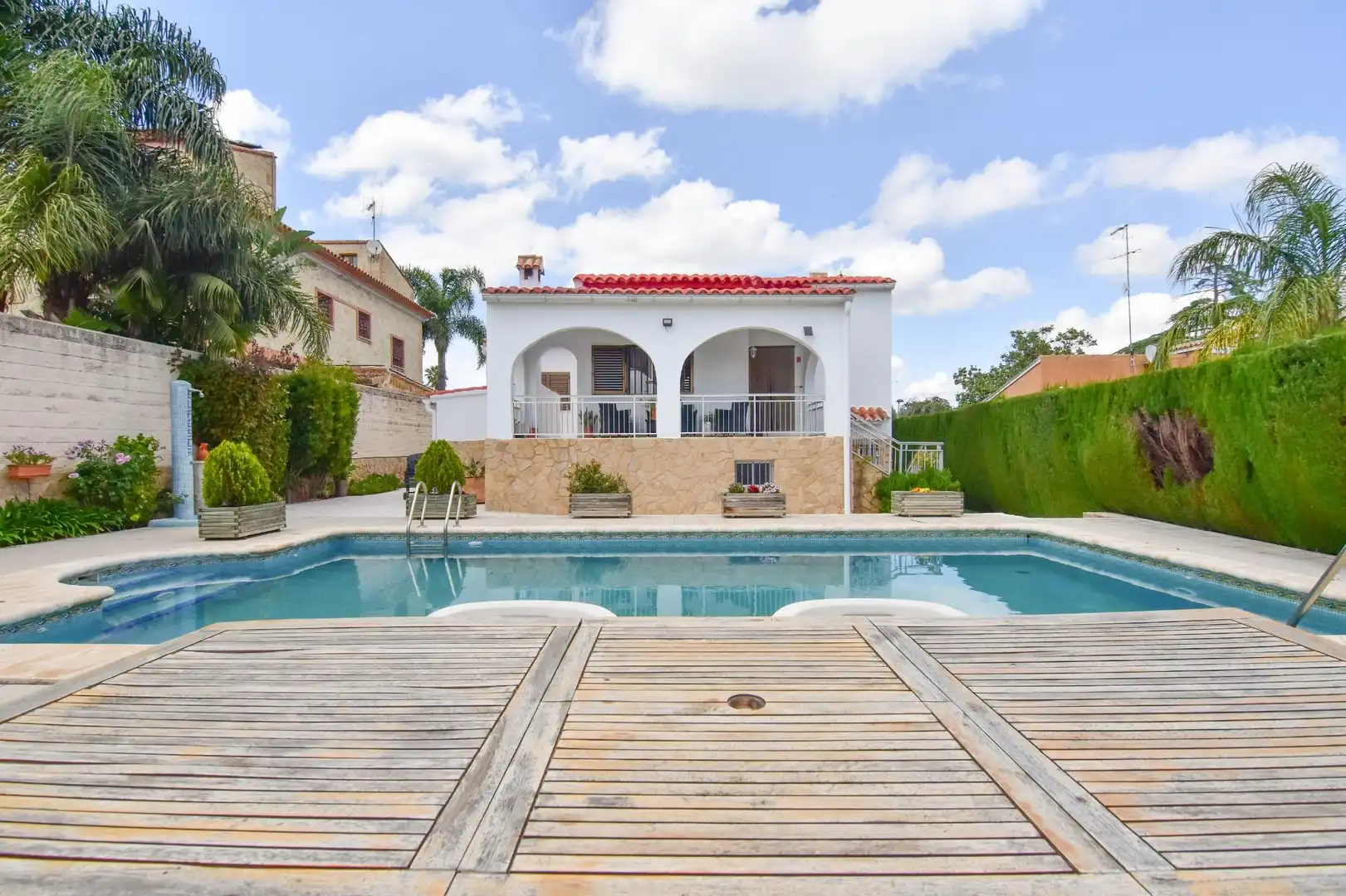 Piscina de Casa o chalet en venta en Benifaió con Aire acondicionado, Jardín privado y Terraza