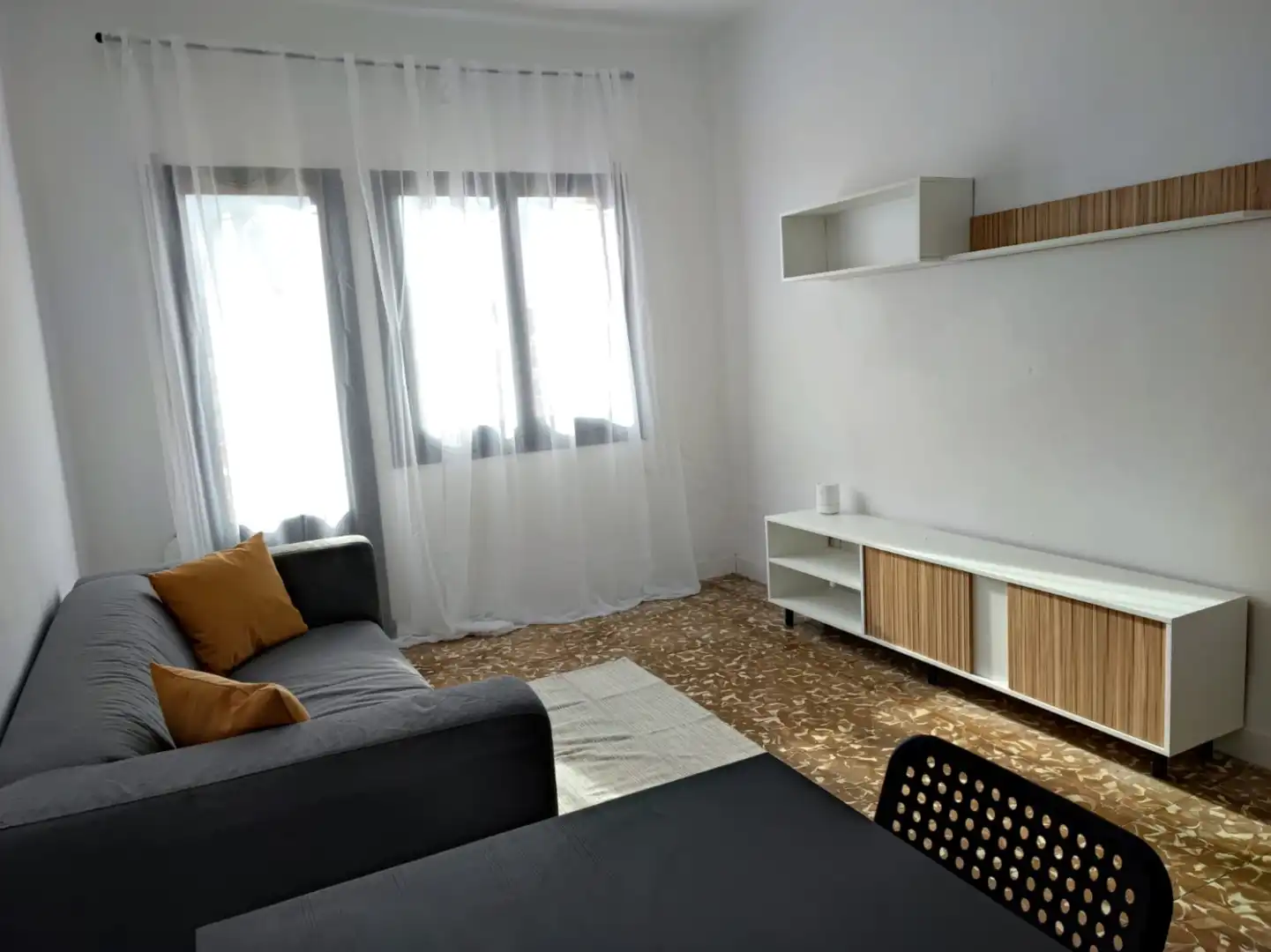 Sala de estar de Piso en venta en L'Alcora con Amueblado