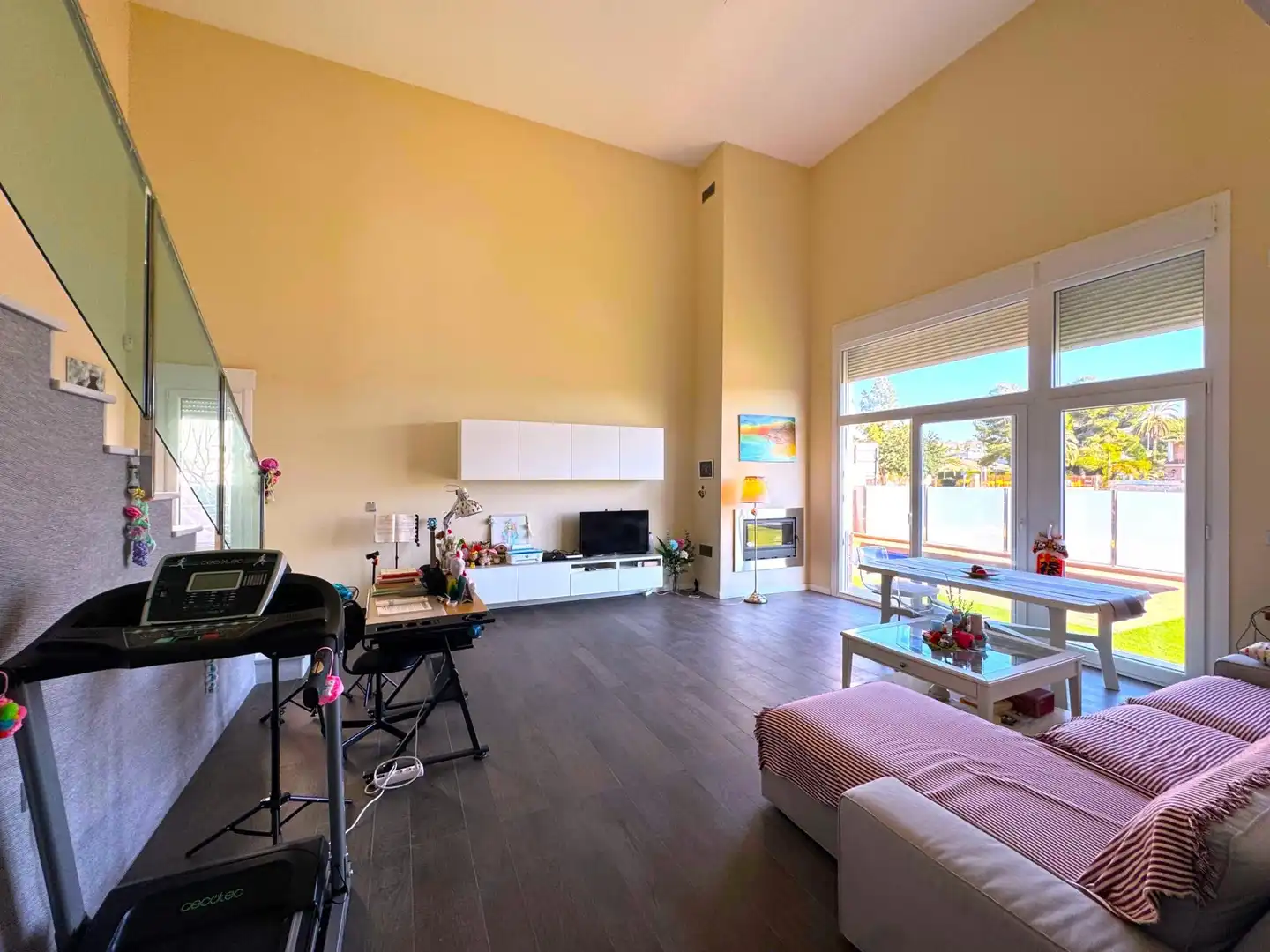 Living room of Houses for sale in Molina de Segura  with Air Conditioner, Private garden and Terrace