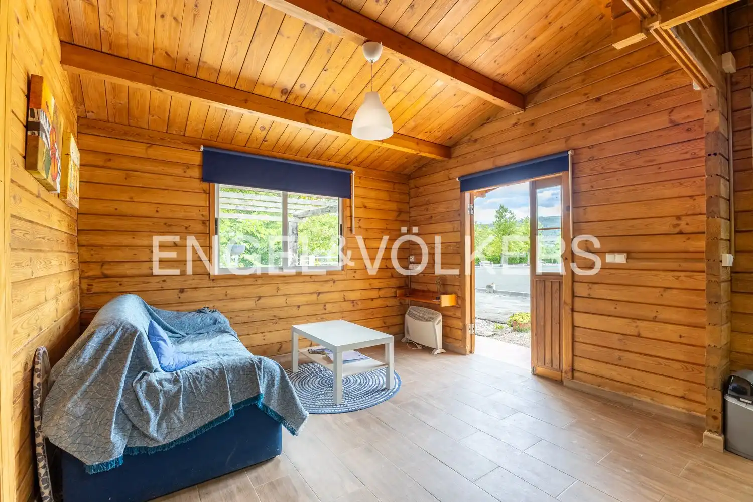 Sala de estar de Casa o chalet en venta en Enguera con Aire acondicionado, Calefacción y Jardín privado