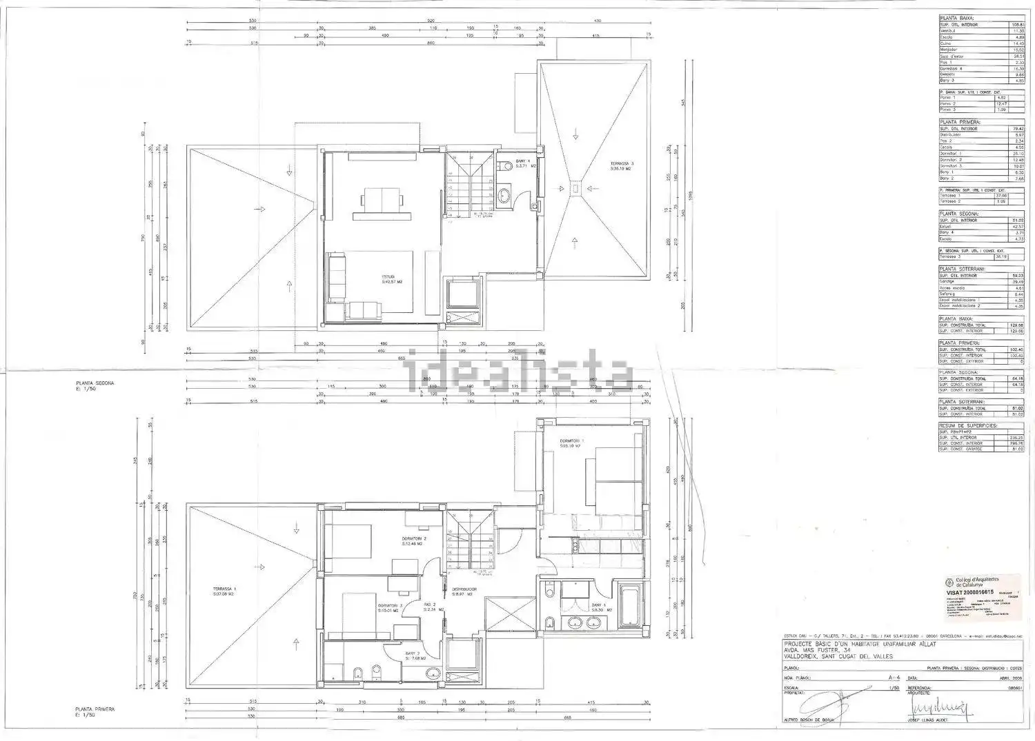 Casa o xalet en venda en Sant Cugat del Vallès amb Aire condicionat, Jardí privat i Terrassa