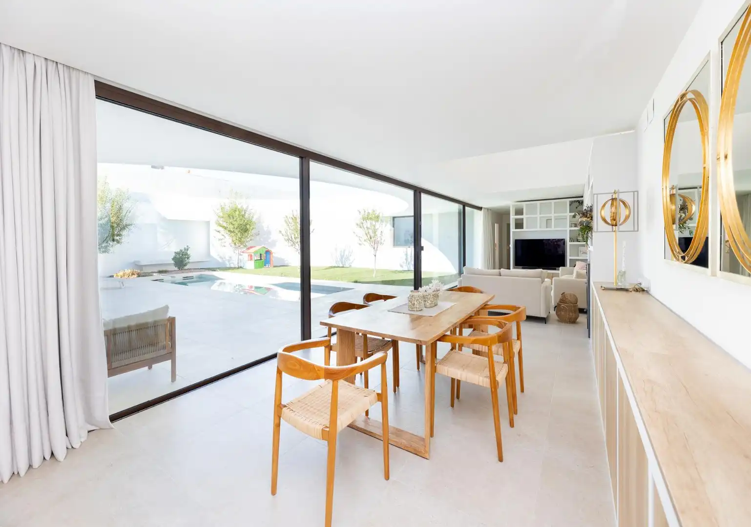 Comedor de Casa o chalet en venta en Albolote con Aire acondicionado, Calefacción y Jardín privado