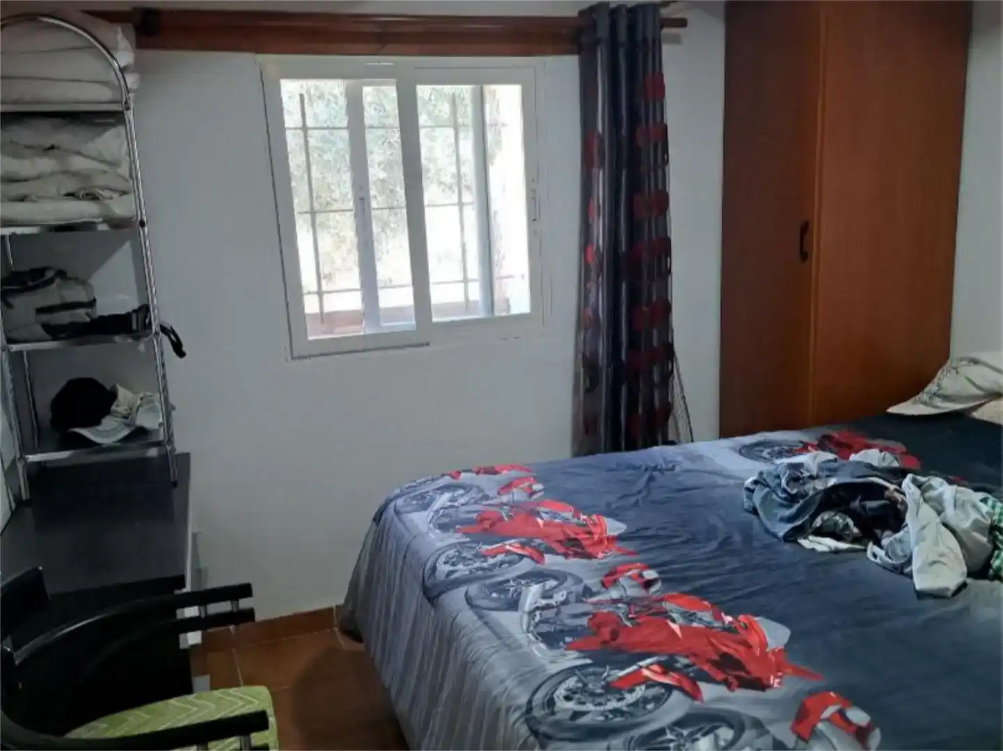 Bedroom of Flat for sale in Calanda  with Air Conditioner, Private garden and Parquet flooring