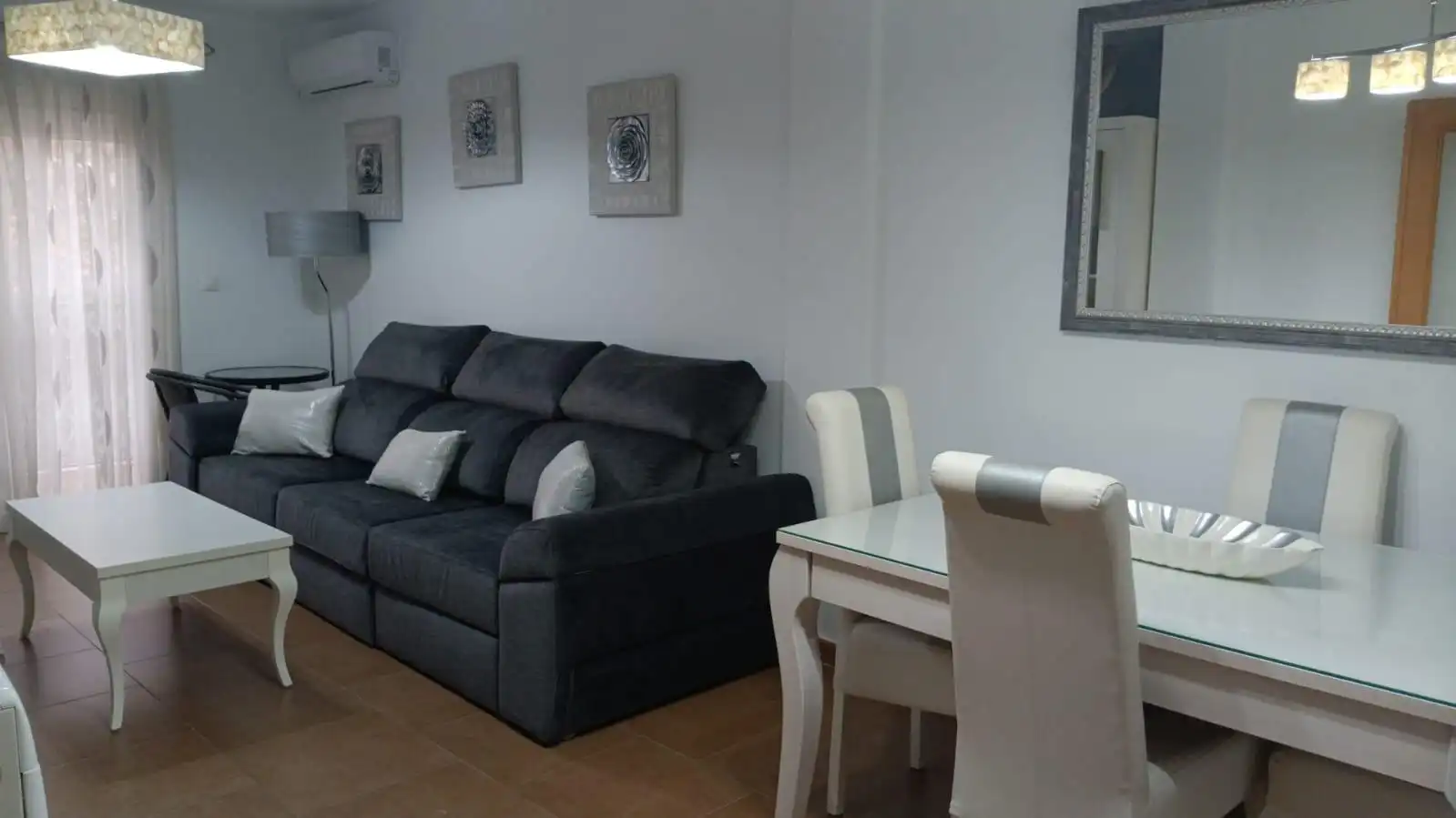 Sala de estar de Piso en venta en Molina de Segura con Trastero, Amueblado y Balcón