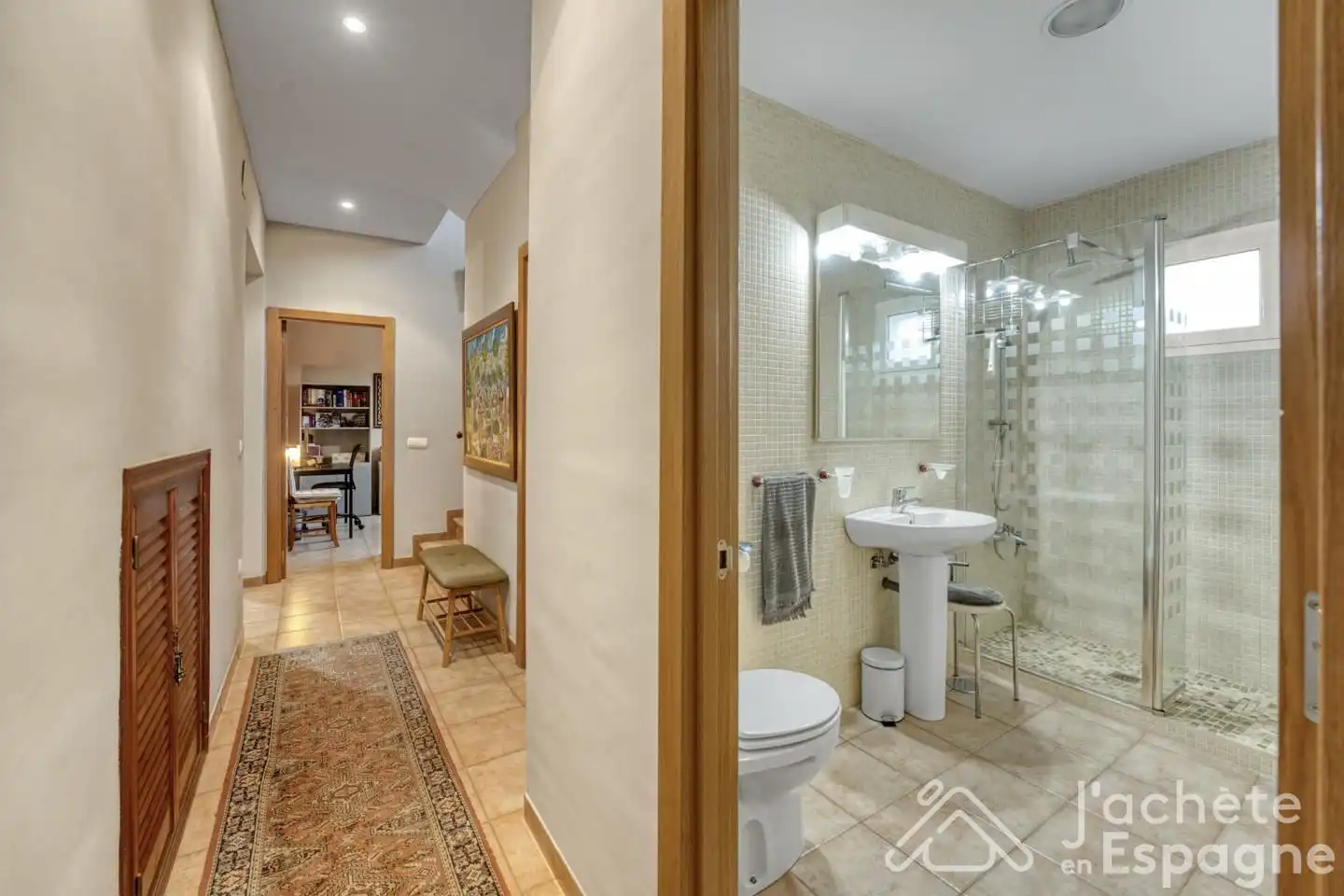 Baño de Casa o chalet en venta en Málaga con Aire acondicionado, Jardín privado y Terraza
