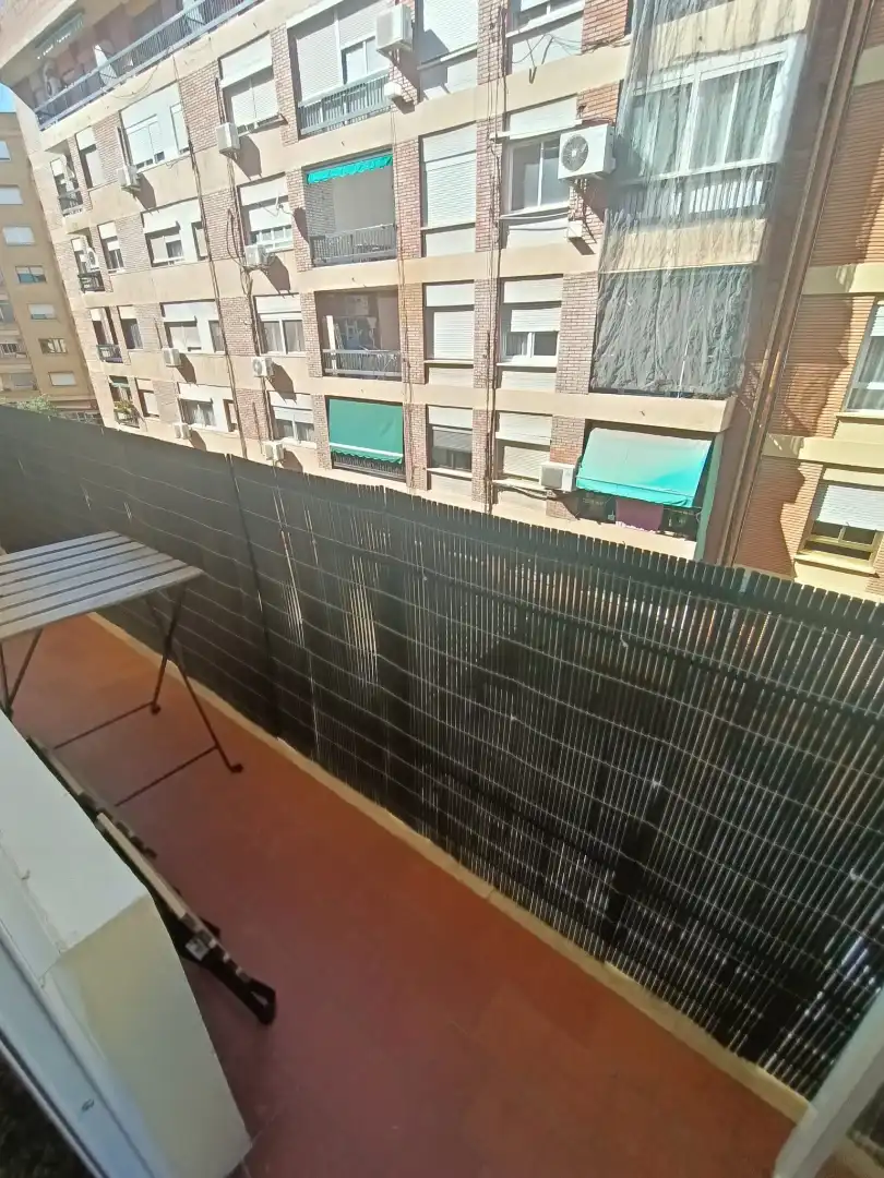 Balcony of Flat for rent in Valencia  with Furnished, Oven and Washing machine