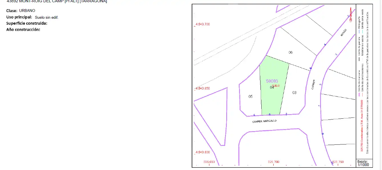 Residential land for sale in Carrer de les Sequoies, imagen 8