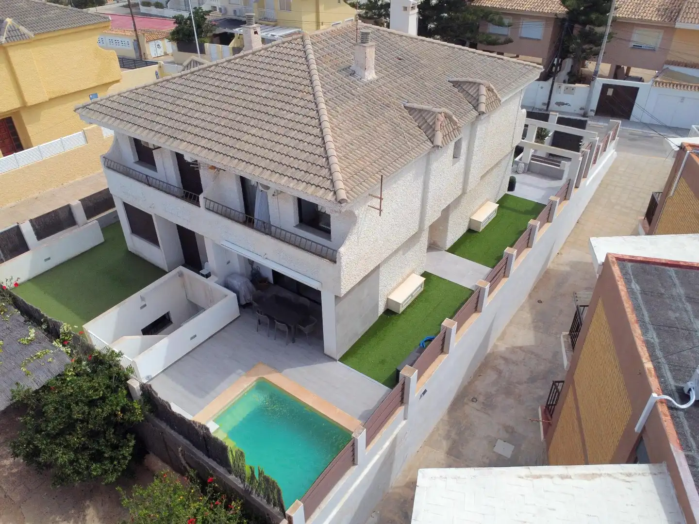 Piscina de Casa o xalet de lloguer en Cartagena amb Terrassa