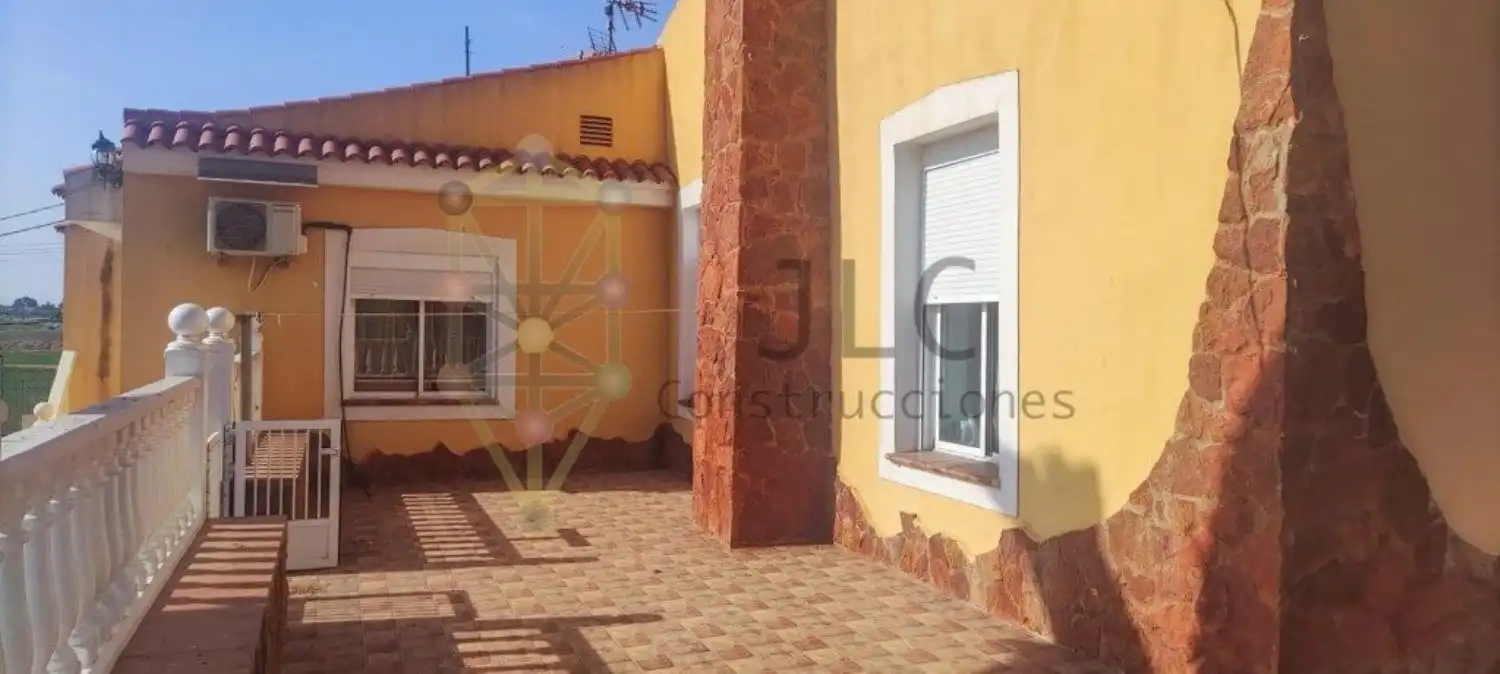 Vista exterior de Casa o chalet en venta en Cartagena con Aire acondicionado, Jardín privado y Terraza