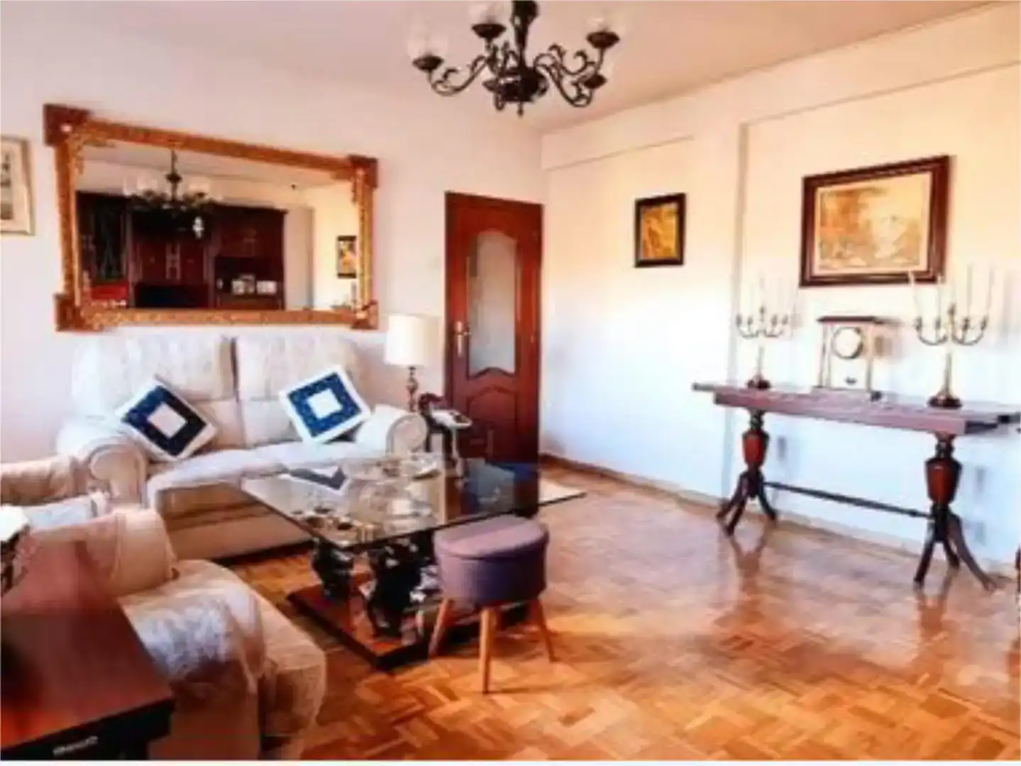 Sala de estar de Piso en venta en Derio con Amueblado