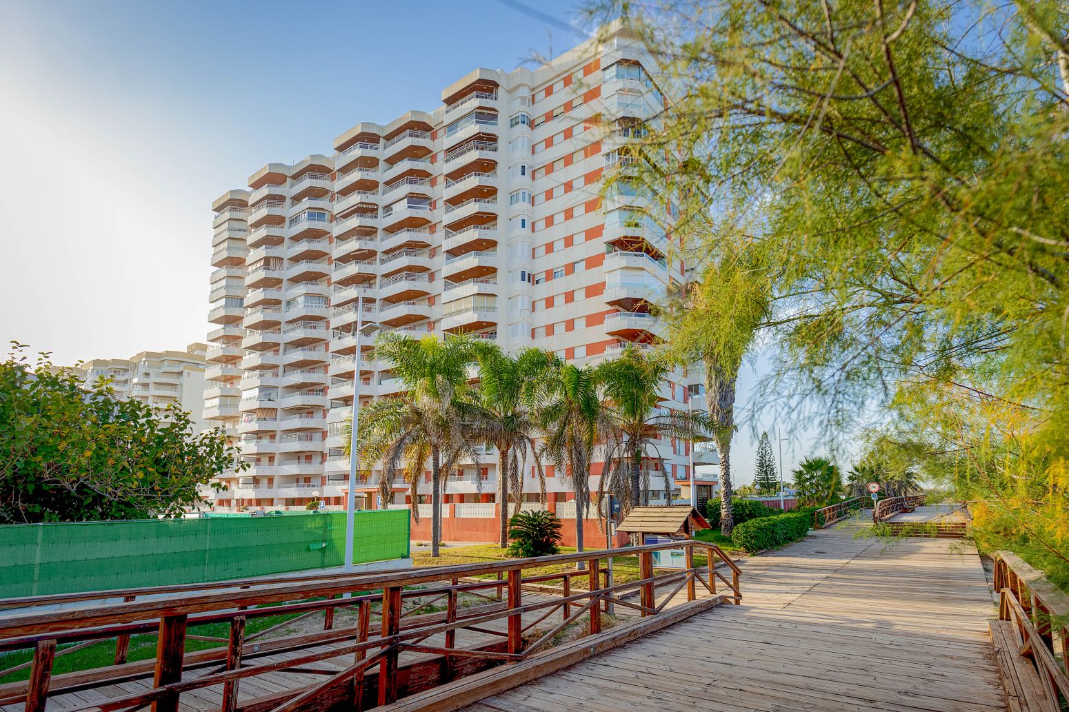 Exterior view of Flat for sale in Gandia  with Swimming Pool, Furnished and Balcony