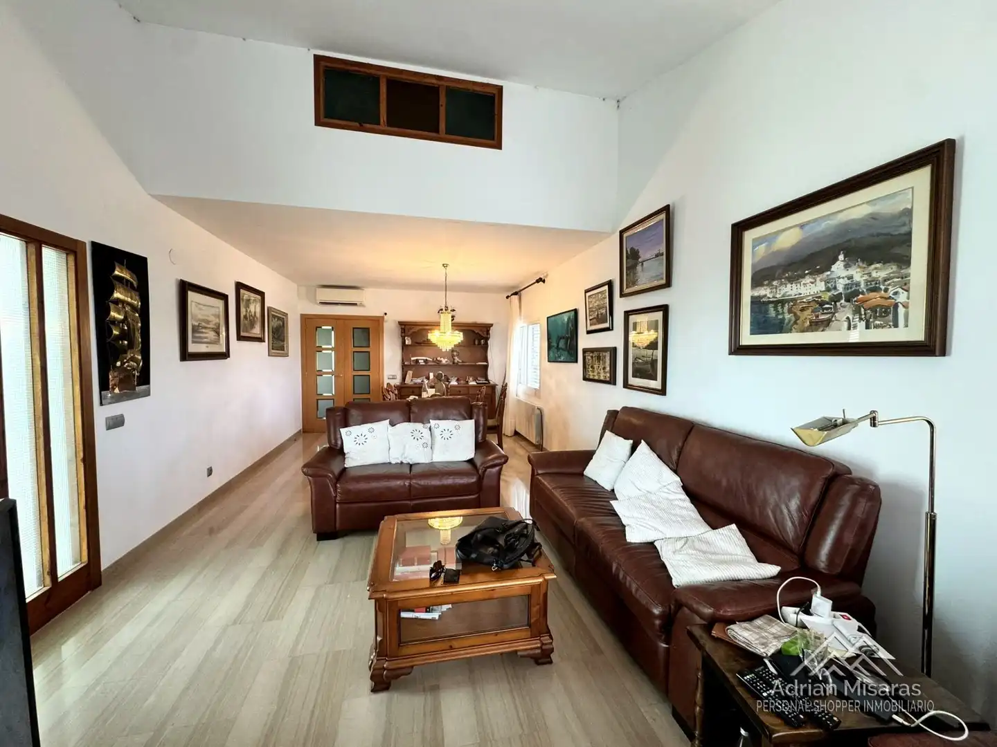 Sala de estar de Casa o chalet en venta en Sant Jaume d'Enveja con Aire acondicionado, Calefacción y Jardín privado
