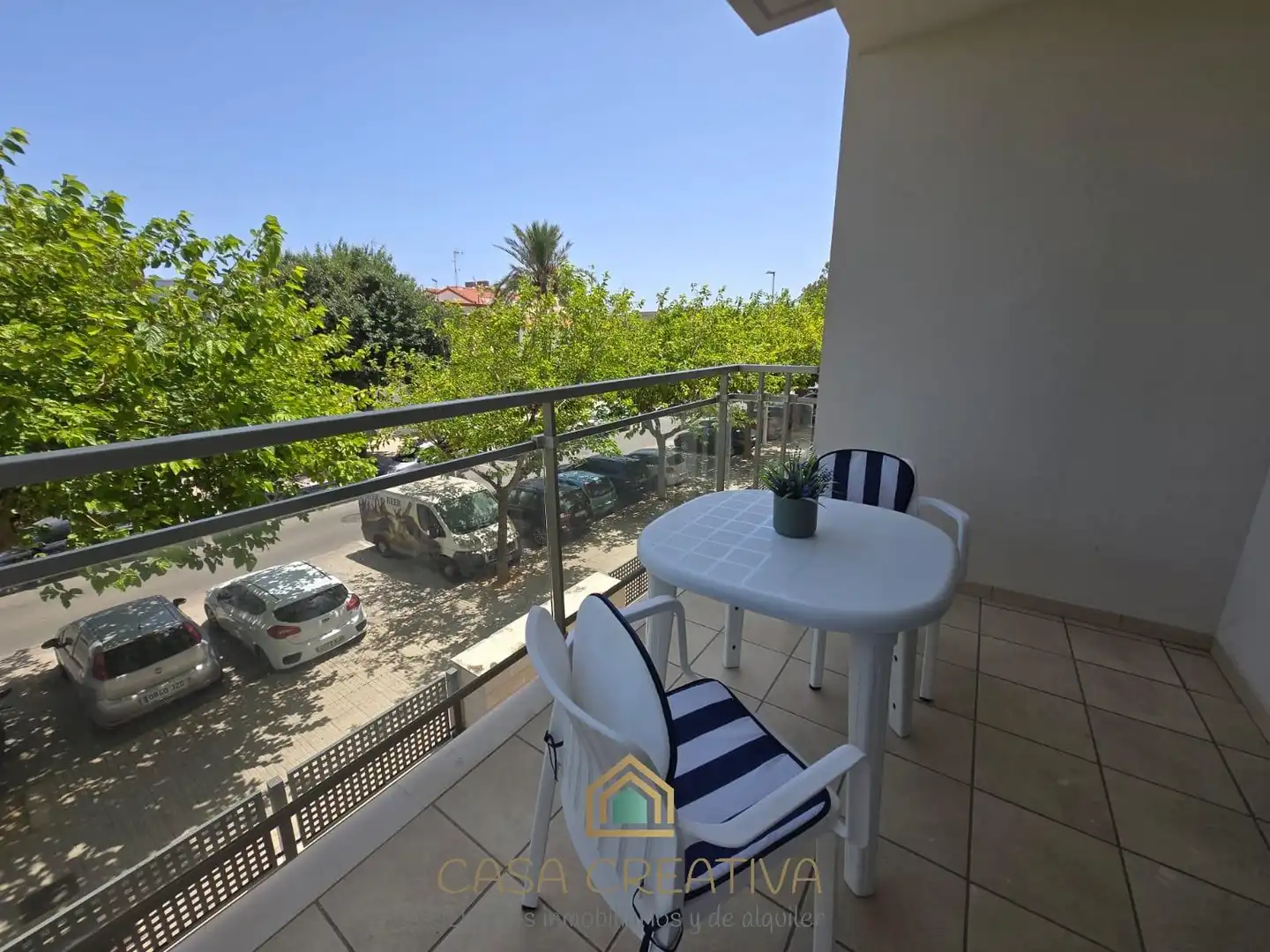 Terrace of Apartments for rent in Puçol  with Air Conditioner, Private garden and Furnished