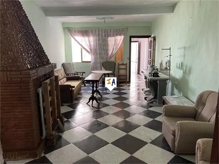 Wohnzimmer von Wohnungen zum Verkauf in Fuente-Tójar mit Klimaanlage und Abstellraum