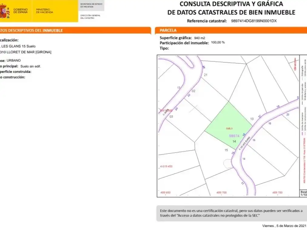Residential land for sale in Les Heures 56, imagen 19