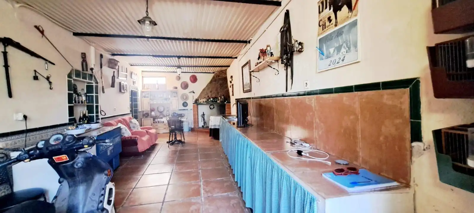 Cocina de Finca rústica en venta en Berja con Aire acondicionado, Calefacción y Jardín privado
