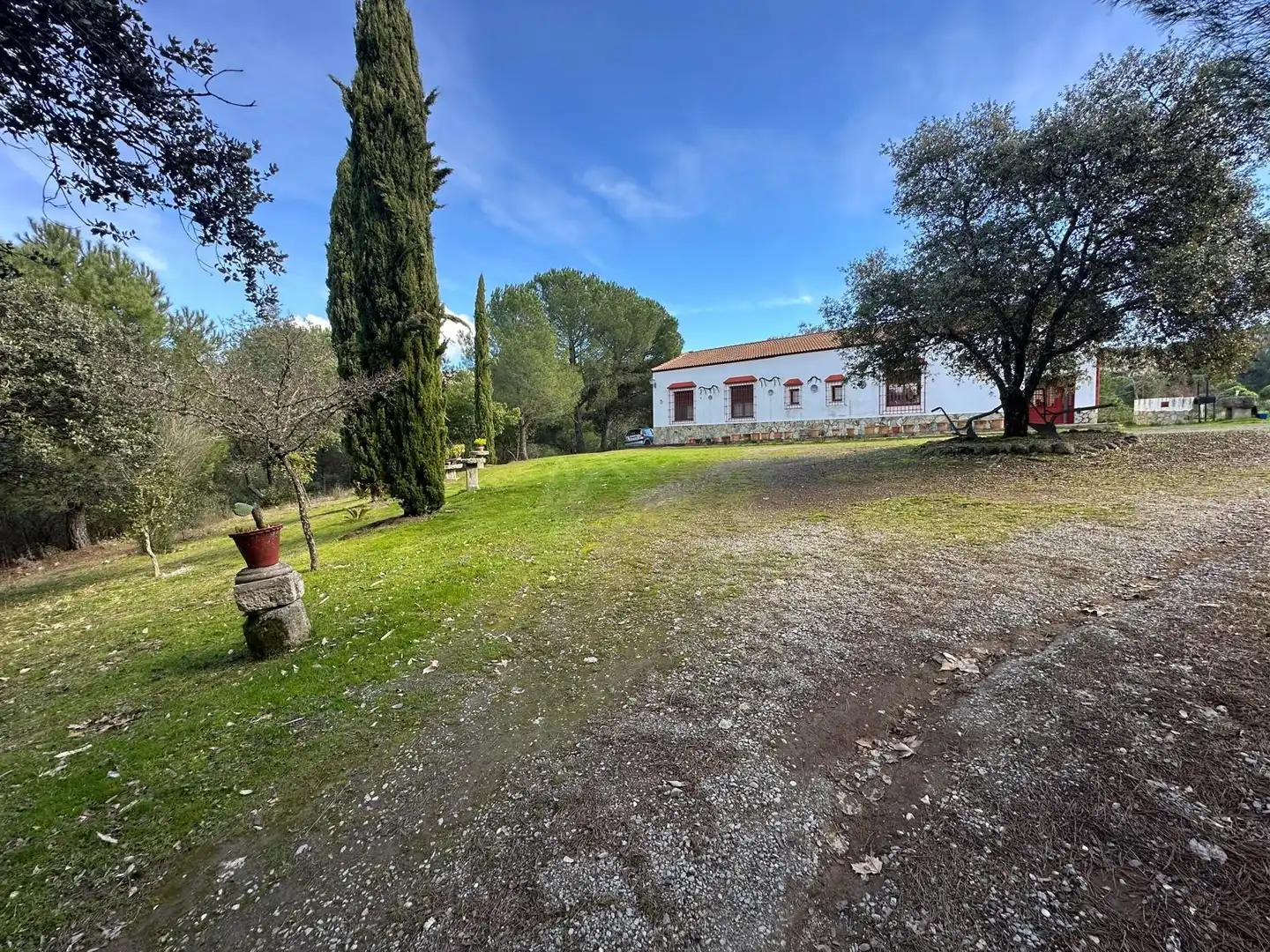 Vista exterior de Casa o chalet en venta en Villaviciosa de Córdoba con Calefacción, Jardín privado y Terraza