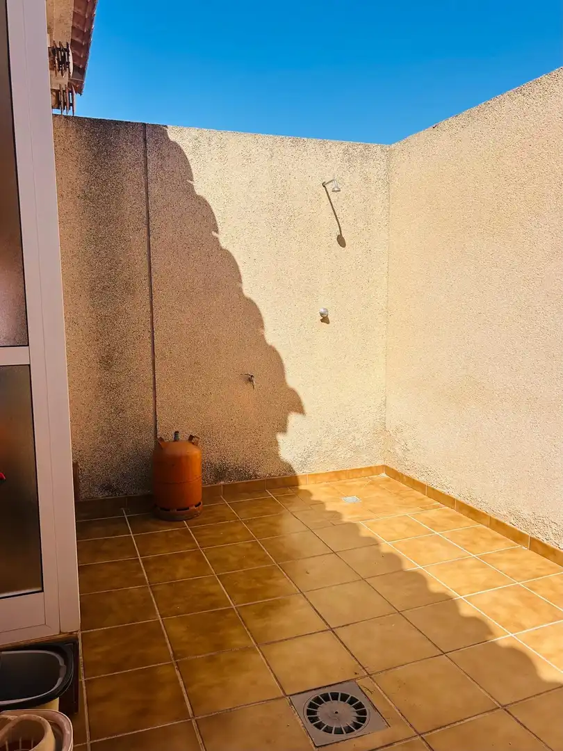 Terrasse von Einfamilien-Reihenhaus zum Verkauf in San Javier mit Klimaanlage, Terrasse und Möbliert