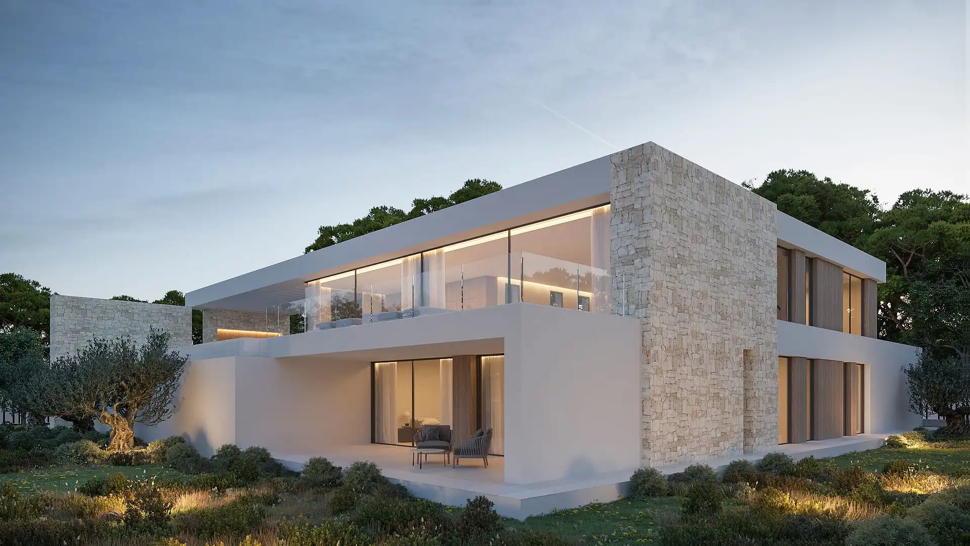 Exterior view of Houses for sale in Moraira
