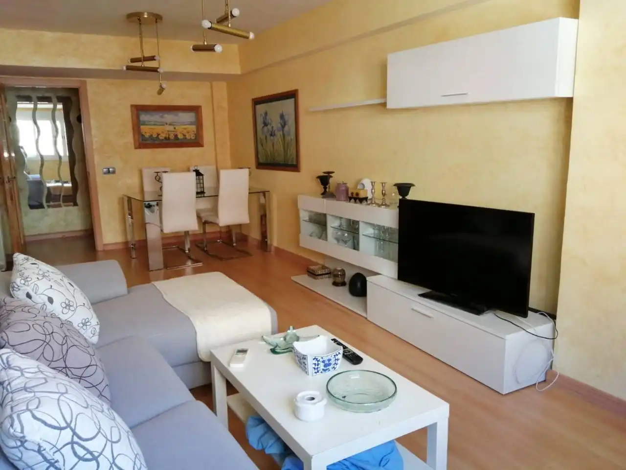 Sala de estar de Piso en venta en Móstoles con Aire acondicionado, Calefacción y Trastero