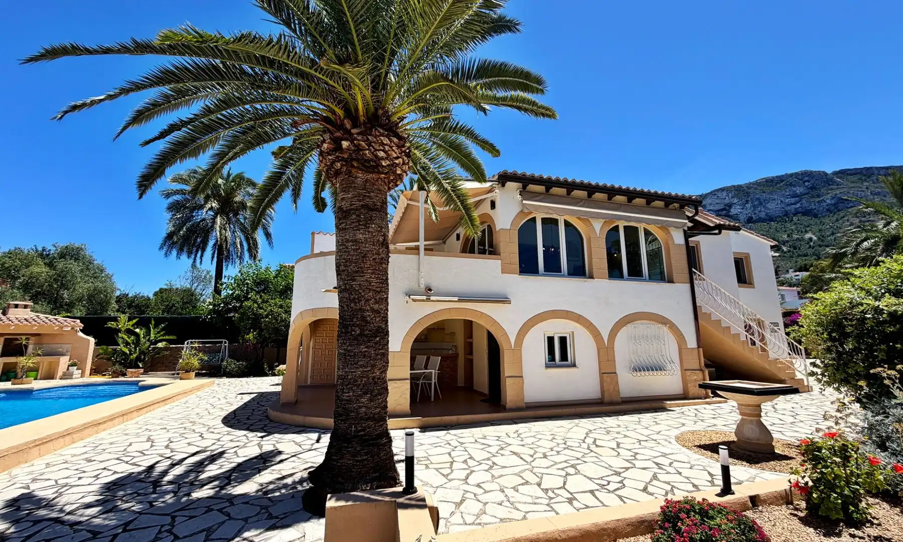Vista exterior de Casa o chalet en venta en Dénia con Aire acondicionado, Calefacción y Jardín privado