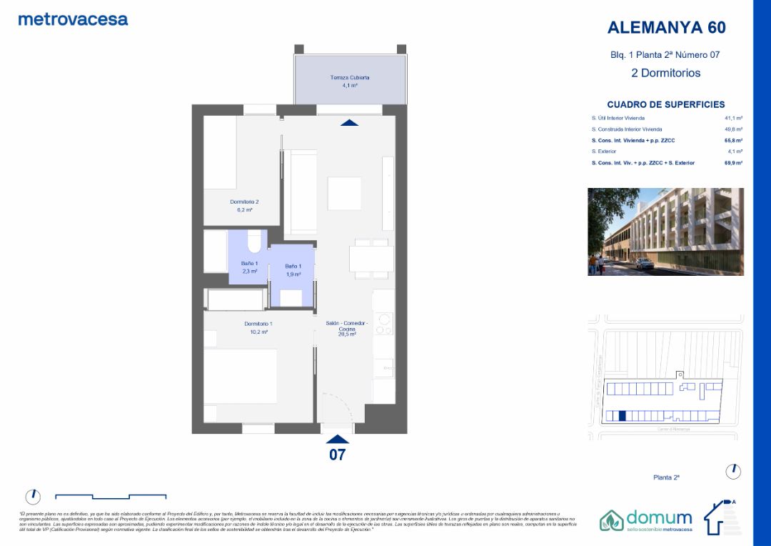 Piso en venta en Alemanya, 60, Centre , Centre - Sant Oleguer