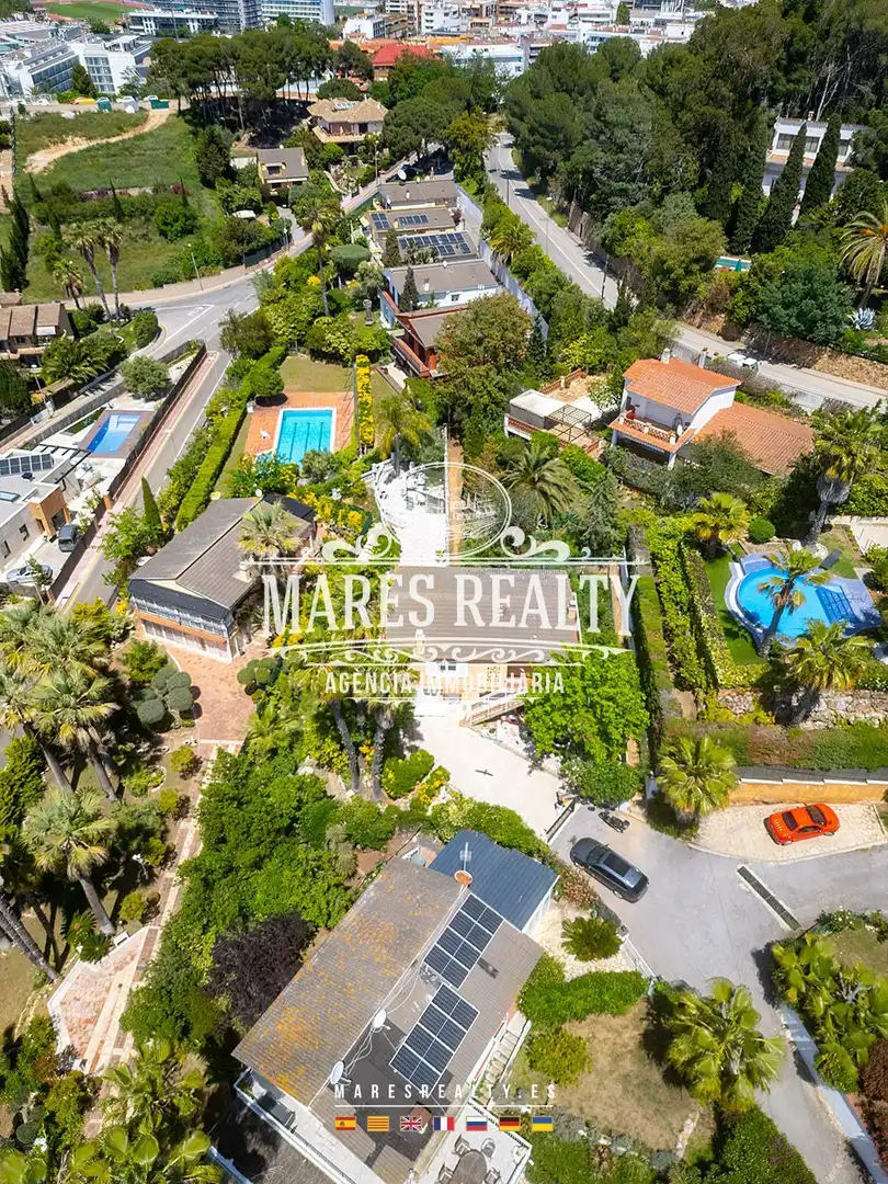 Vista exterior de Casa o xalet en venda en Lloret de Mar amb Aire condicionat, Calefacció i Jardí privat