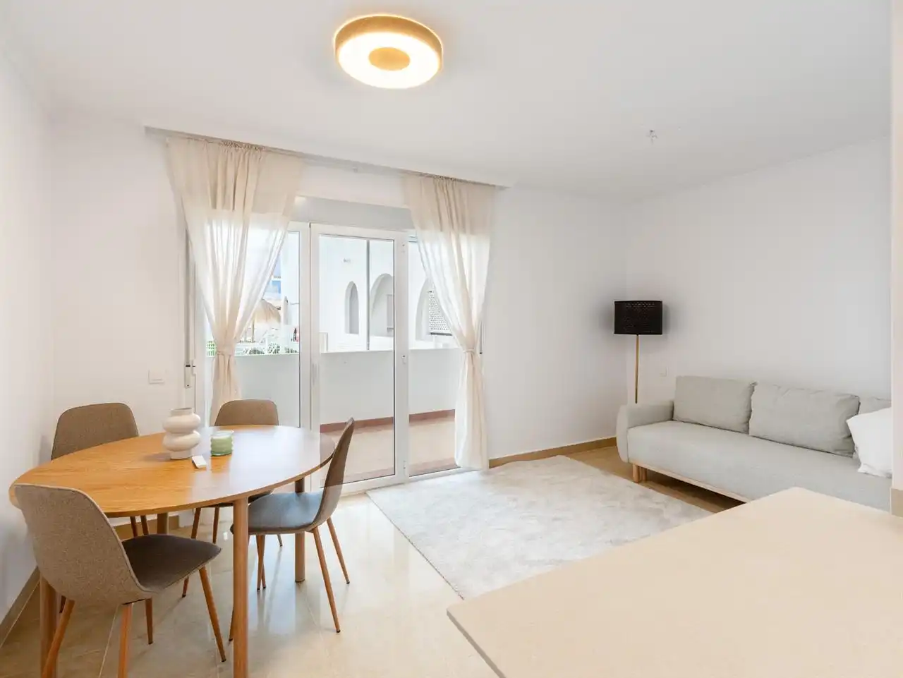 Sala de estar de Apartamento en venta en Pulpí con Aire acondicionado, Calefacción y Piscina